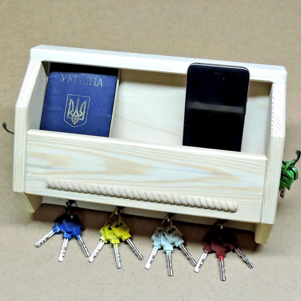 Ключница деревянная 