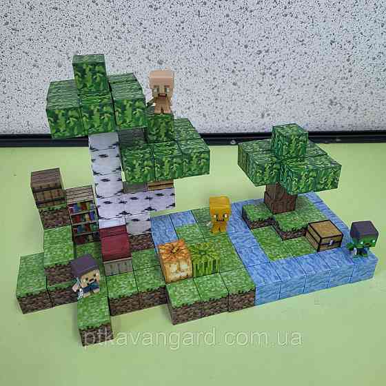 Конструктор магнітний Майнкрафт 111 магнітних блоков Dream World LZCK 069 Хмельницький