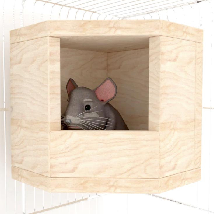 Домик для шиншиллы 