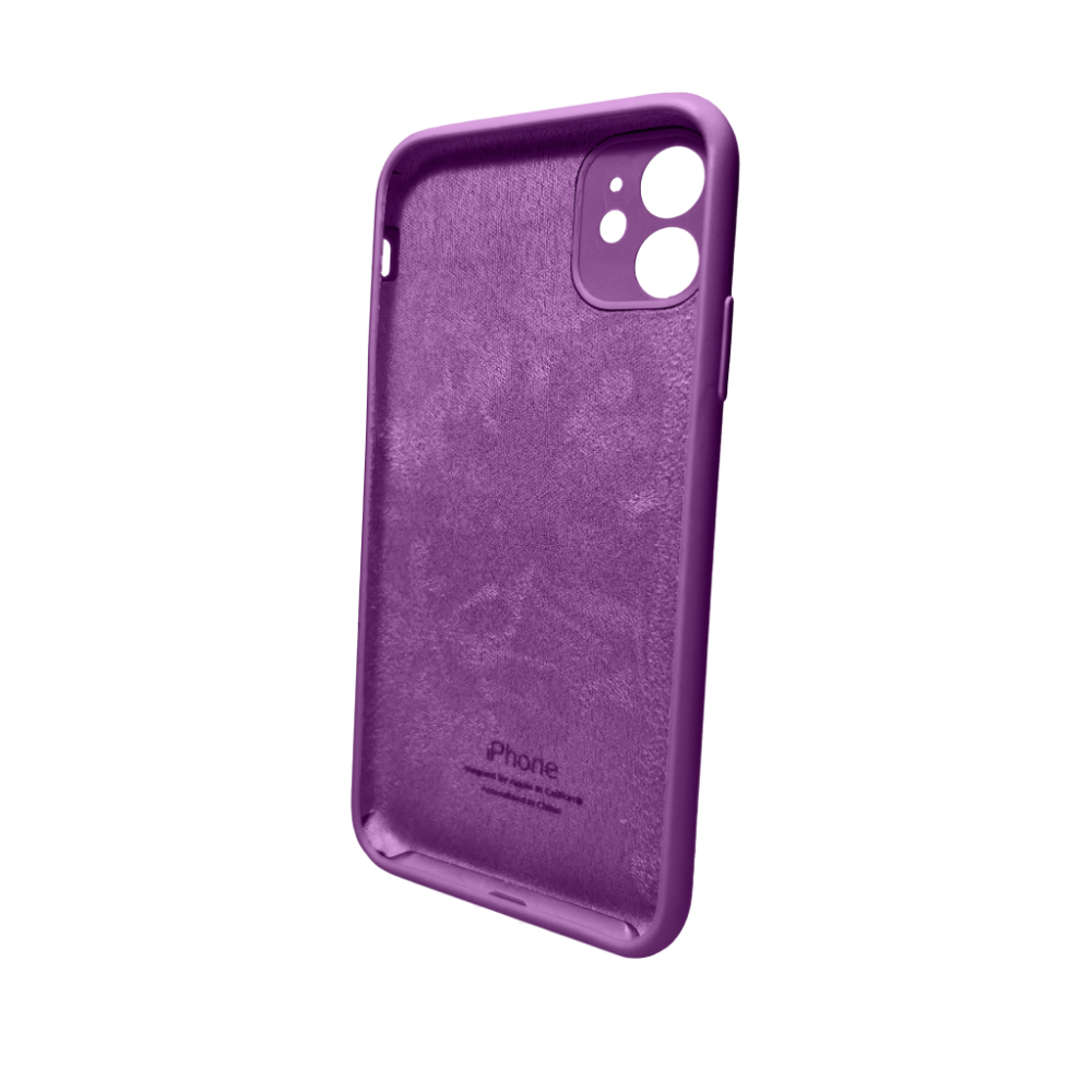 Чохол для смартфона Silicone Full Case AA Camera Protect for Apple iPhone 11 Pro Max кругл 19,Purple Київ - фото 2