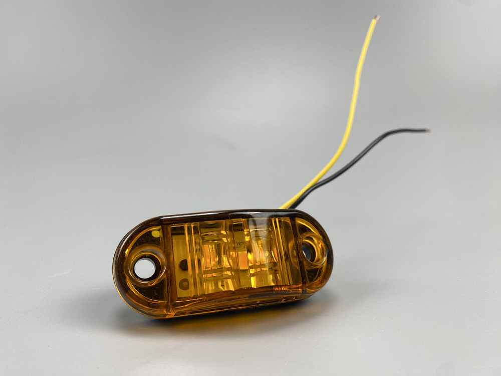 Світлодіодні бічні габаритні вогні, Ліхтар LED габаритний універсальний, 12В/24В, 2 led chip 2835 Мукачево - фото 9