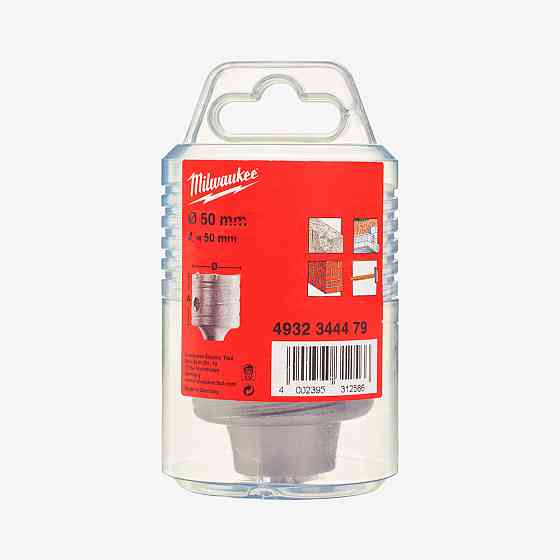 Коронка по бетону SDS-PLUS TCT MILWAUKEE, Ø50x58мм Одесса