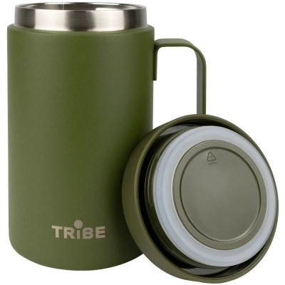 Термокружка Tribe Adventure Mug 450 мл olive (T-FA-0032-olive) Вінниця - фото 8