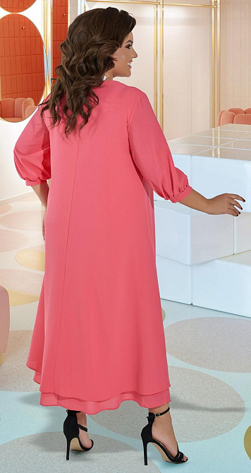 Нарядное шифоновое платье большого размера Киев - изображение 4