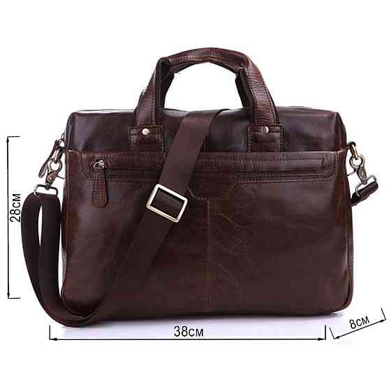 Сумка мужская Vintage 14114 Коричневая Киев