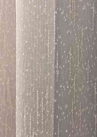 Тюль VR-Textil 1988т Льон Дощик капучино 400х270 см (42-1022) Київ