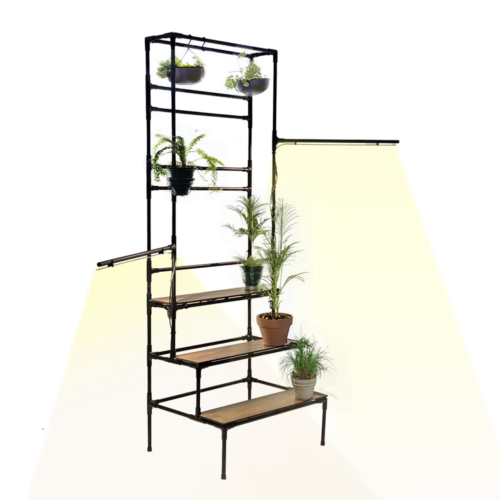 Багатоярусна підставка для квітів Barva Metalight з підсвічуванням LED фітолампами повного спектру м Борисполь - изображение 4