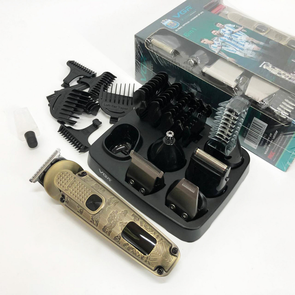 Машинка для стрижки волос для профессионалов VGR Машинка стрижки волос и затылка VD-24 Львов - изображение 10