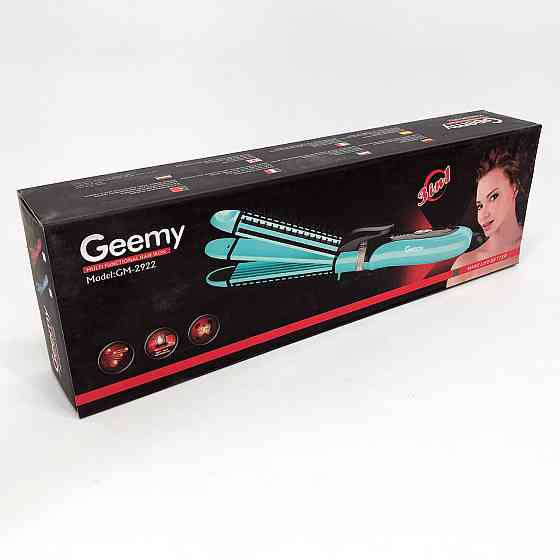Плойка для створення гофре для волосся Gemei GM-2922 Багатофункціональні плойки волосся FE-13 Івано-Франківськ