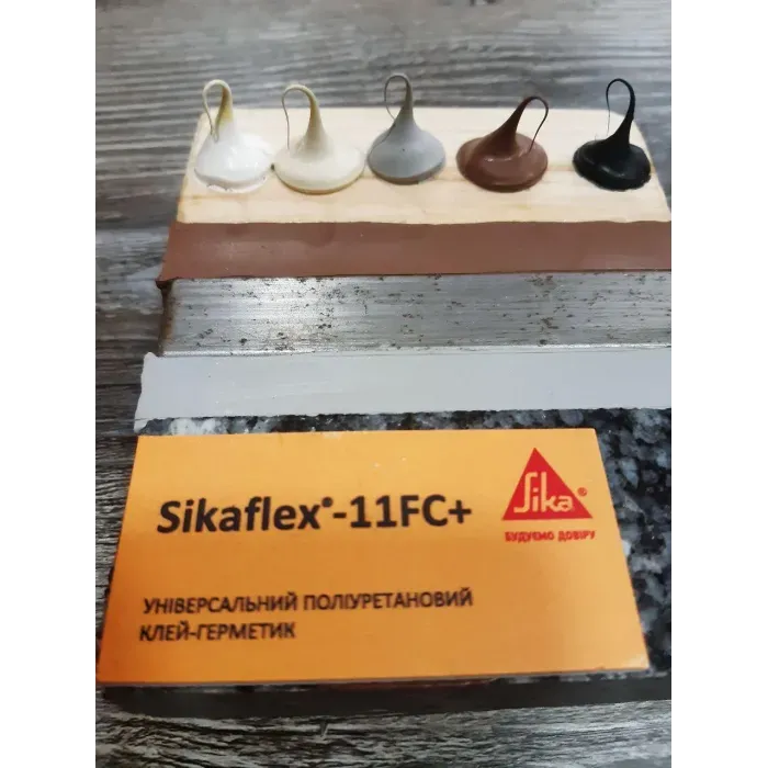 Клей-герметик поліуретановий Sika Sikaflex-11 FC 600 мл білий Киев - изображение 2