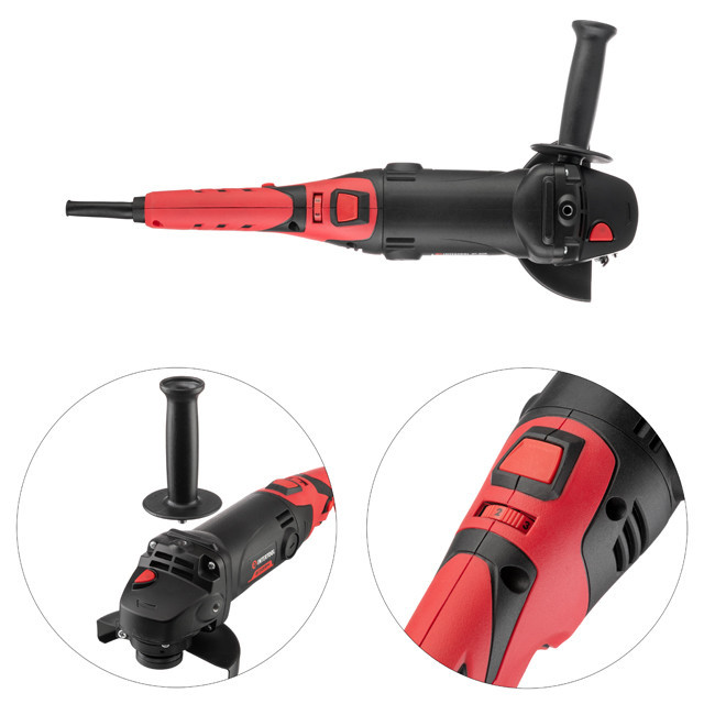 Болгарка INTERTOOL WT-0225, 1,2 кВт, 5000-12000 об/хв, диск 125 мм, поворотне руків’я - з плавним запуском Львів - фото 4