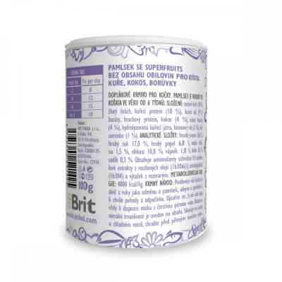 Ласощі для котів Brit Care Cat Snack Superfruits Kitten 100 г (8595602521425) Вінниця