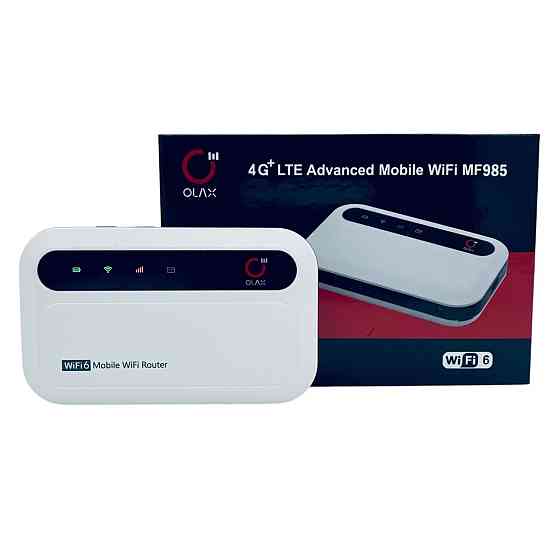 Бездротовий Wi-Fi роутер 4G LTE Olax MF985 АКБ 3000 мАг (Київстар, Vodafone, Lifecell) маршрутизатор вай-фай Харків