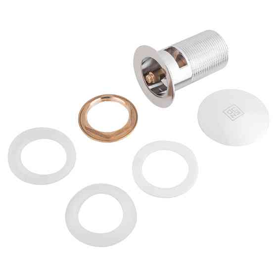Донний клапан Lidz Tani 003 натискний 1 1/4" з переливом LDTAN003CRM32526 Chrome Київ