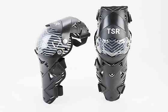 Наколінники захисні (коліно+гомілка) к-кт 2шт, Чорно-Білі Київ