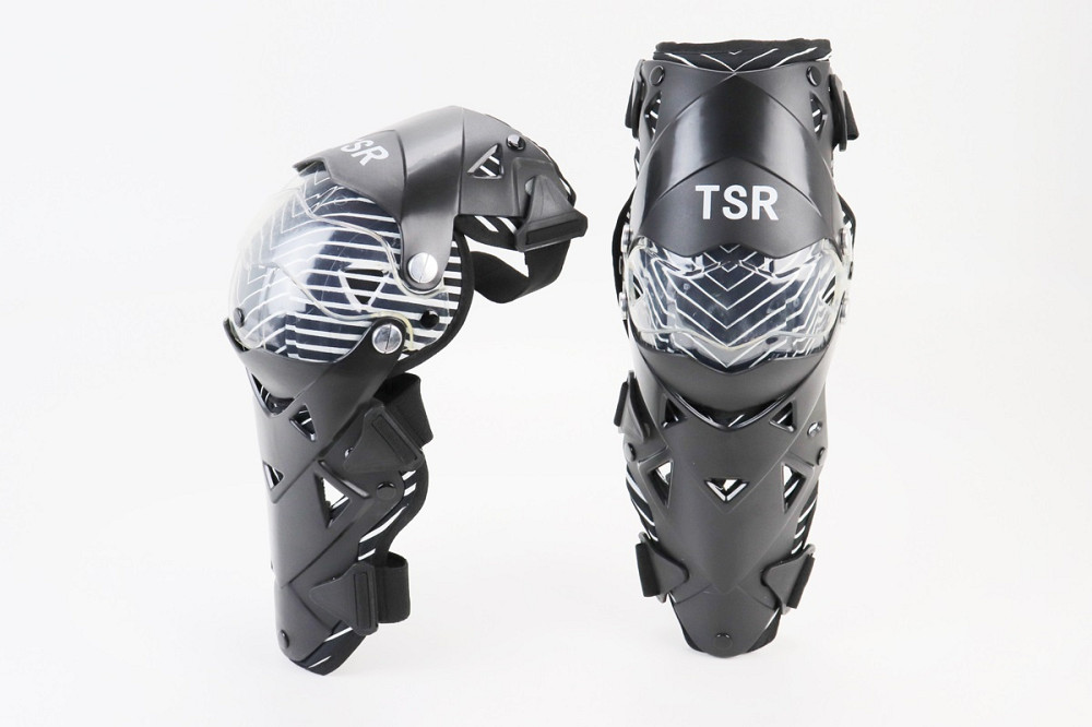 Наколінники захисні (коліно+гомілка) к-кт 2шт, Чорно-Білі Київ - фото 1