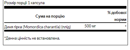Bitter Melon 500 mg - 60caps Киев - изображение 2