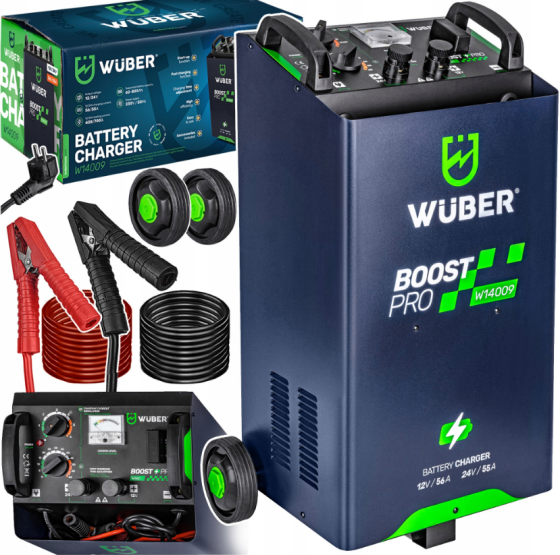 Пуско-зарядное устройство 56А 12/24В 400/700A Wuber (Польша) Киев