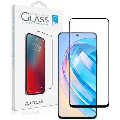 Стекло защитное ACCLAB Full Glue Honor X8A Black (1283126591204) Винница