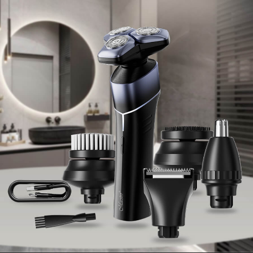 Набір для стрижки акумуляторний 3,7W 600 mAh 4в1 MR-675 Maestro Житомир - изображение 6