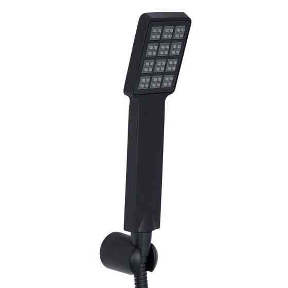 Смеситель для ванны Lidz Wawel 005 c душевым гарнитуром (k35) LDWAW005BLA45394 Black черный Киев