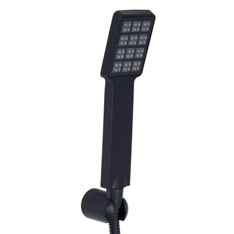 Смеситель для ванны Lidz Wawel 005 c душевым гарнитуром (k35) LDWAW005BLA45394 Black черный Киев - изображение 4