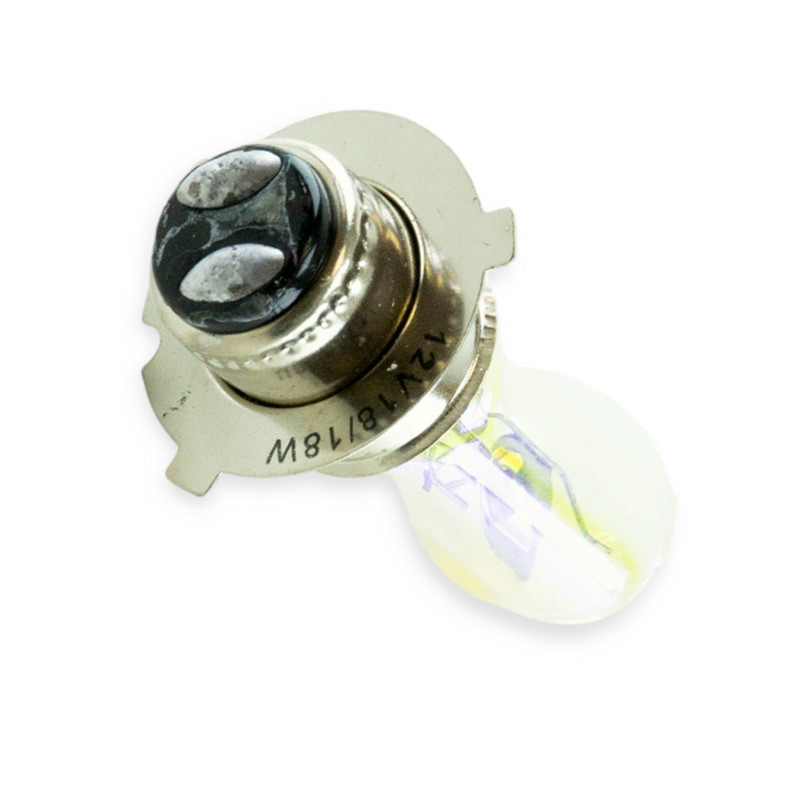 Лампа Р15d-3 18, 18w (3ус) хамелеон рожевий (блістер) галоген Мукачево - фото 1