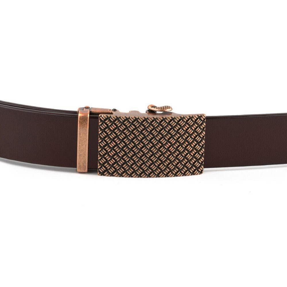 Ремінь чоловічий з пряжкою светр Vintage 20265 Коричневий Київ - фото 8