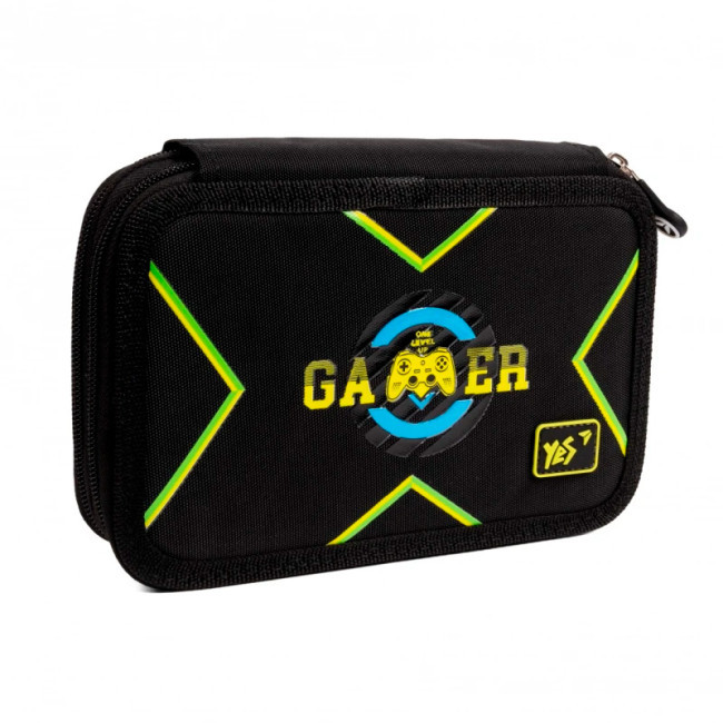 Пенал твердий "YES" 533546 подвійний HP-01 Gamer, шт Київ - фото 1