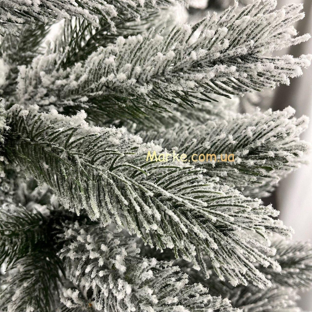 Елка искусственная литая заснеженная Буковельская VIP 210см 2,1м Киев - изображение 2