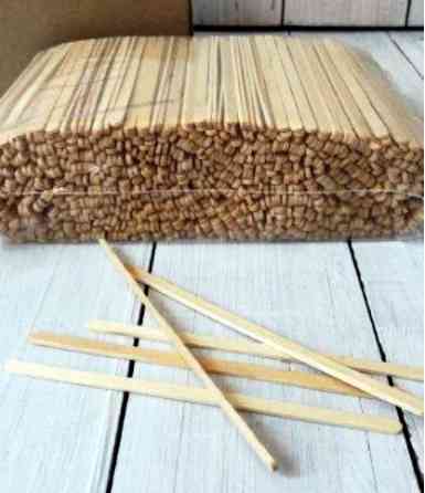 Мешалка деревянная для кофе и чая, широкая (800 шт./уп.) Павлоград