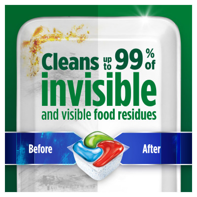 Таблетки для посудомоечных машин Fairy Platinum Plus All in One Fresh Herbal Breeze 17 шт. (8006540728772) Винница - изображение 3