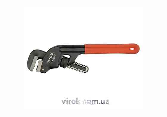 Ключ трубний YATO: L= 450 мм. ПВХ-покриття [3/12] Одеса