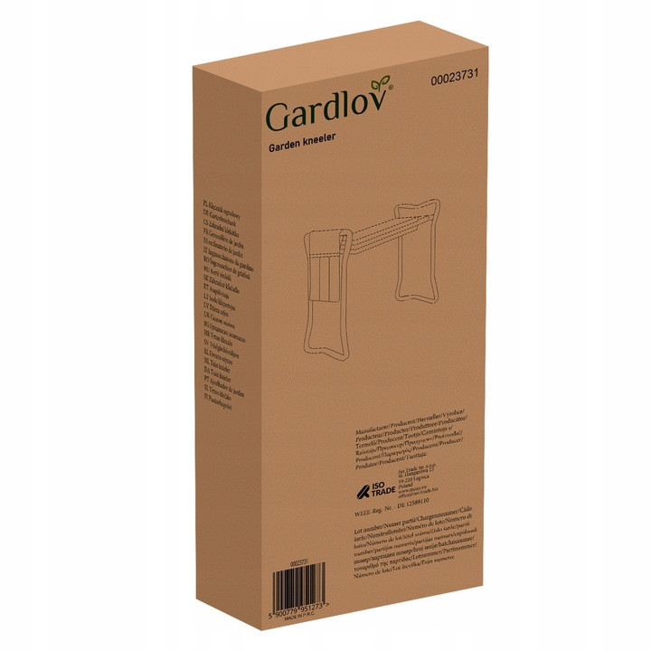 Садовый складной стул 3в1 многофункциональный для огорода с органайзером Gardlov (23731) Нововолынск - изображение 6