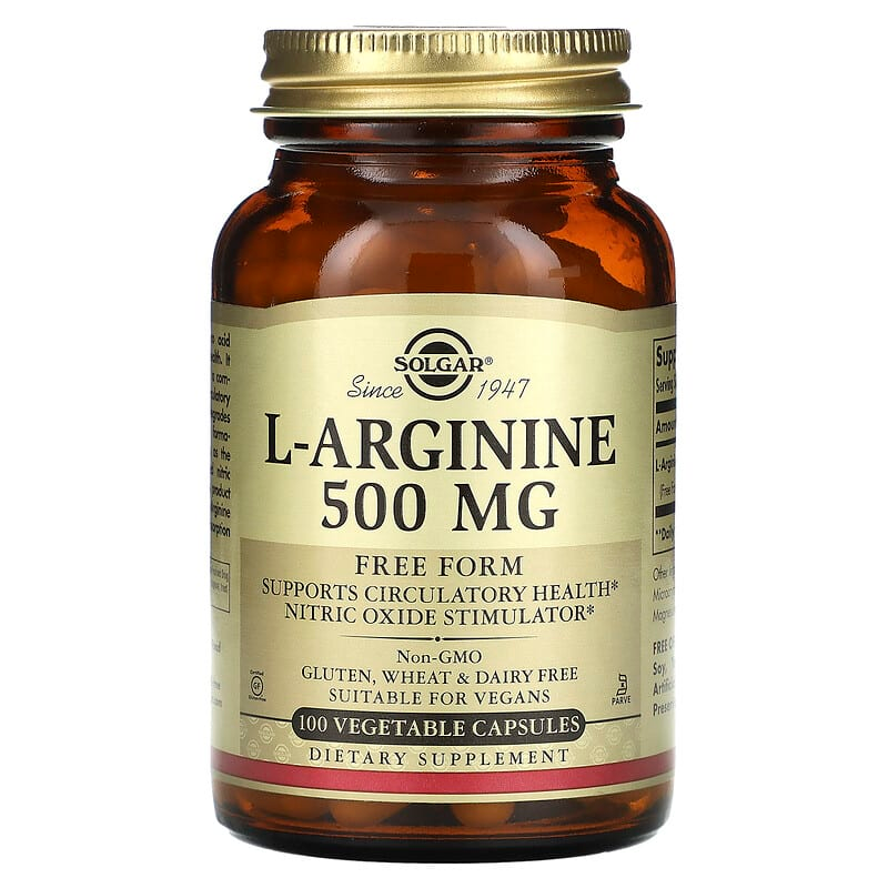 Aргинин (L-Arginine) 500 мг 100 капсул Киев - изображение 1