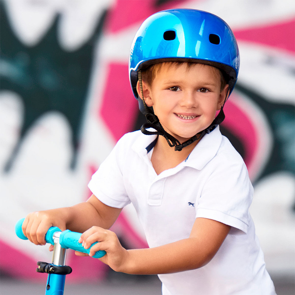 Захисний шолом MICRO - Темно-синій металік (S) Дніпро - фото 8