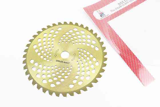 Ніж 40Тх255mm побідитові зуби, "GOLD" на блістері Київ