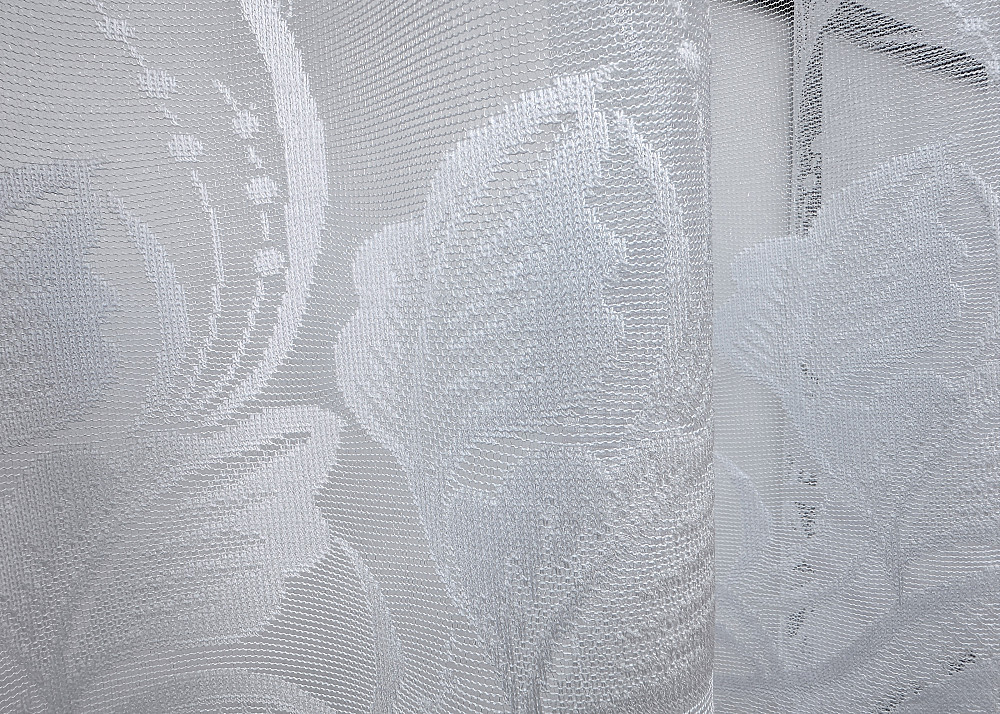 Тюль жакард VR-Textil № 1526т Арка на кухню колір білий 300х160 см (53-0264) Київ - фото 4
