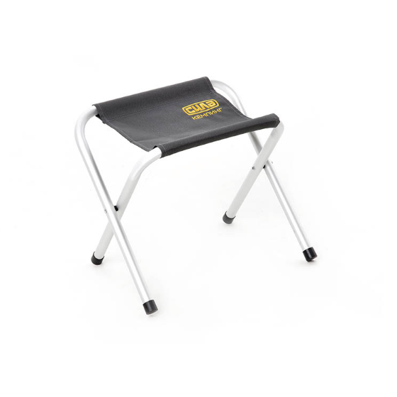 Стілець розкладний без спинки d22мм 40*35*45см алюмінієвий каркас СИЛА Житомир