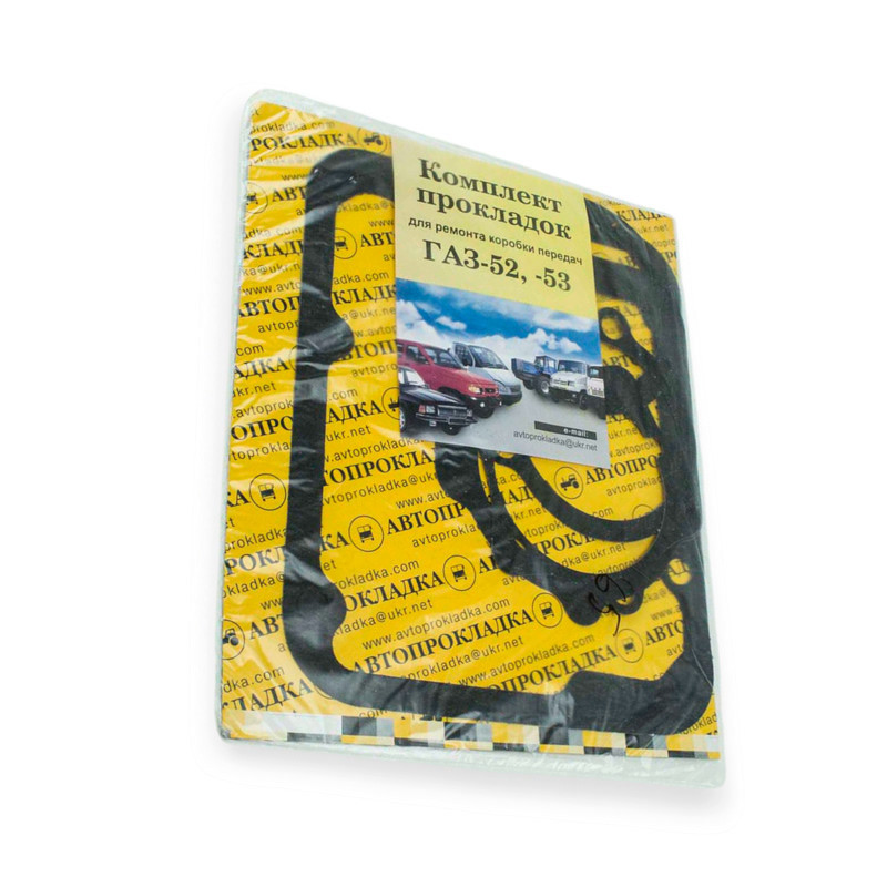 Прокладка ГАЗ 53 (к-кт) (паронит) КПП Мукачево - изображение 1