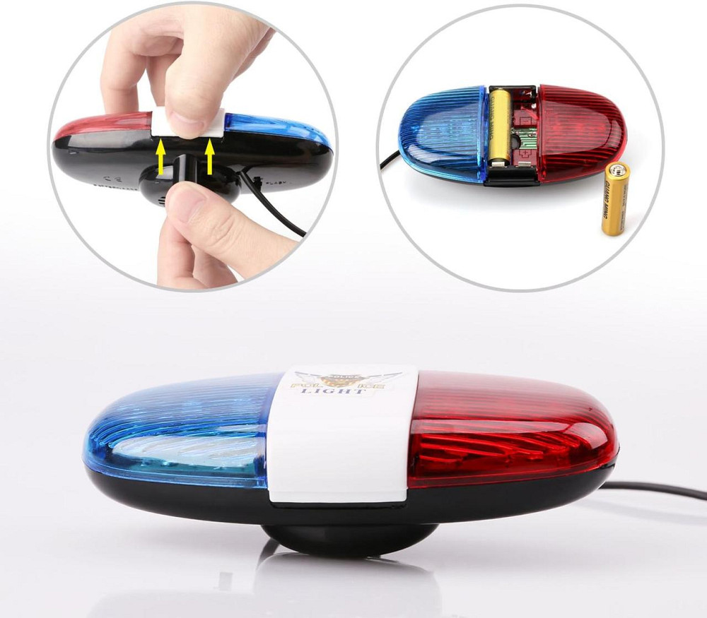 Детский велосипедный гудок в виде полицейской сирены Киев - изображение 7