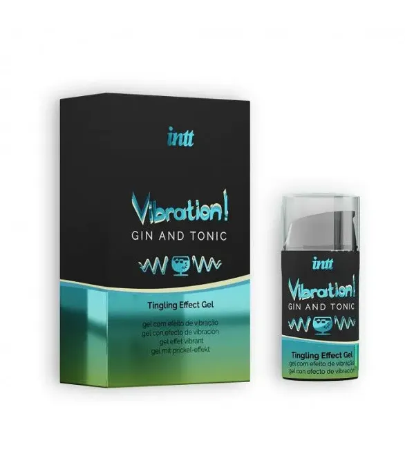 Рідкий вібратор Intt Vibration Gin Tonic (15 мл) Львів - фото 2