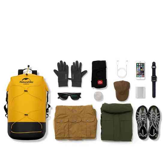 Рюкзак водонепроникний Naturehike NH21FSB04, 30л, бежевий Київ