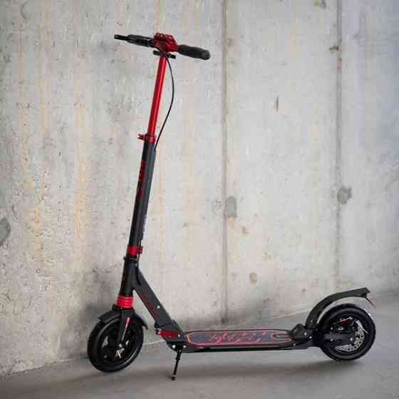 Самокат складний NILS EXTREME HM209T (чорно-червоний) Київ