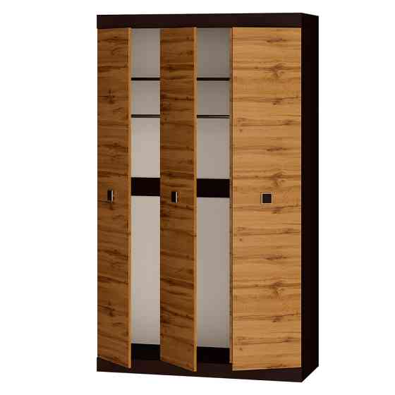 Шкаф 3-х дверный Эверест Соната-1200 венге темный + дуб крафт золотой (DTM-2294) Днепр