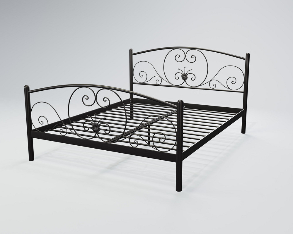 Двоспальне металеве ліжко Німфея від ТМ Теnero Харків - фото 7
