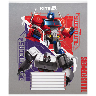 Тетрадь Kite Transformers, 12 листов, косая линия (TF25-235) Винница - изображение 10
