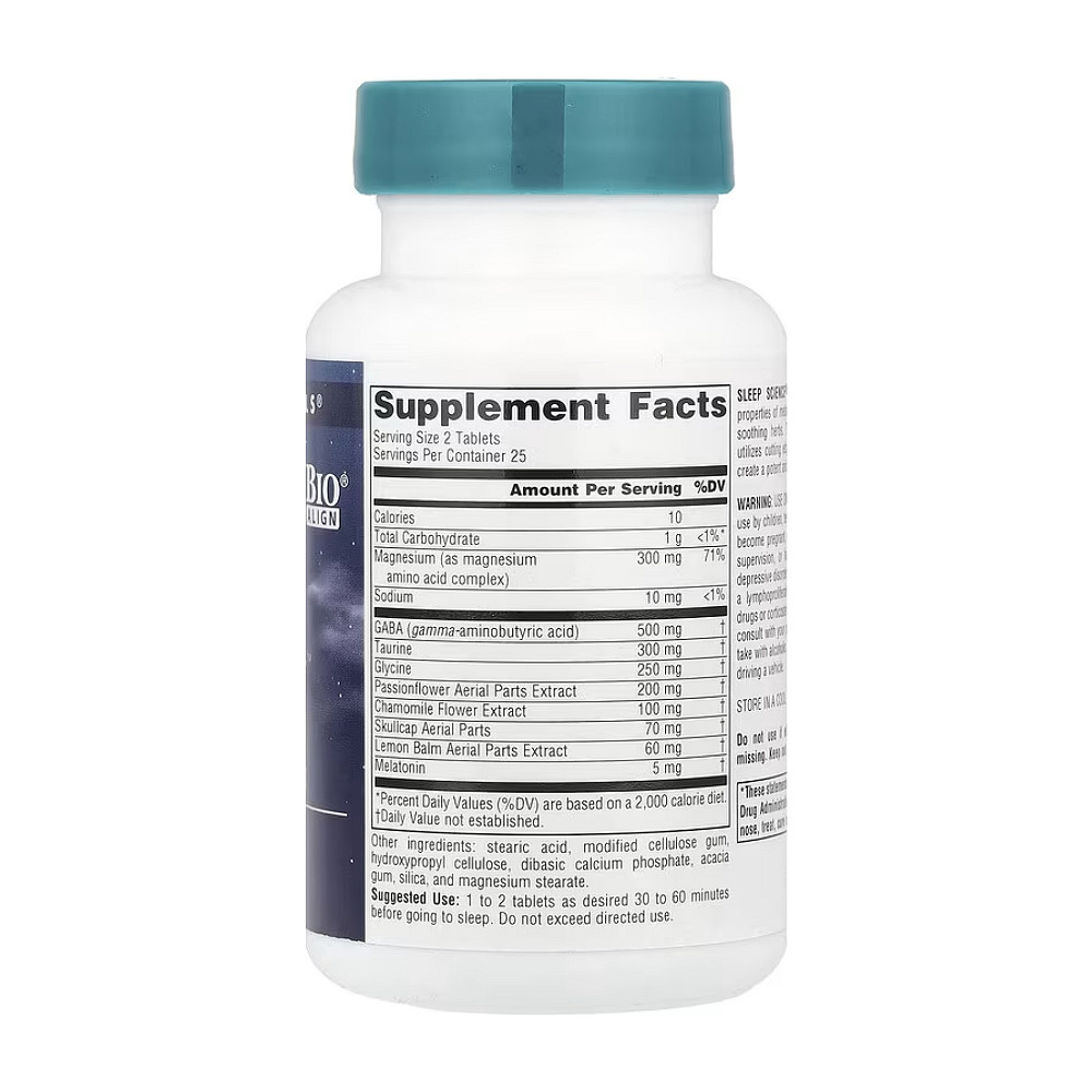 Комплекс для сну Source Naturals Sleep Science NightRest with Melatonin 50 таблеток Луцьк - фото 2