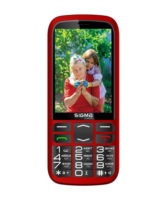 Мобільний телефон Sigma mobile Comfort 50 Optima Type-C Dual Sim Red (4827798122327) Червоний Харків - фото 1