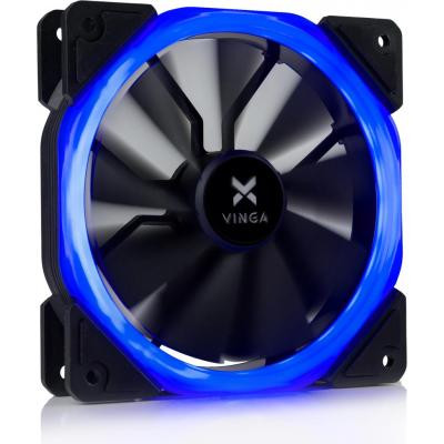 Кулер для корпуса Vinga LED fan-01 blue Винница - изображение 1